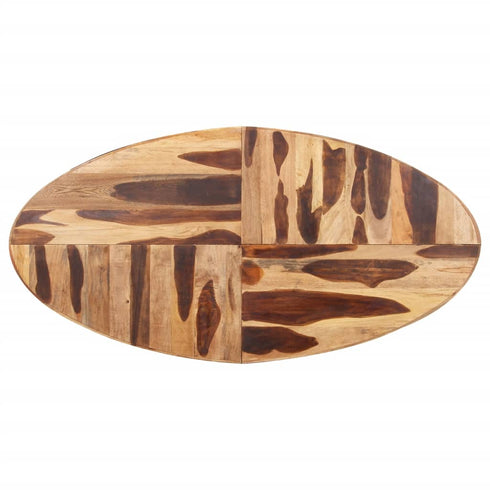 Rustika Rowe -  Dining Table Oval 200x100x75cm Acacia Wood with Sheesham Finish